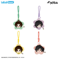 【 ◎ 】天官賜福（bilibili Goods）★  四时花令 【 08 】 ぬいぐるみ ストラップ（花朵）《四时花令  系列・毛绒花朵挂件》【予約商品・6月〜7月以降の発送予定】