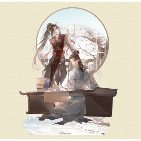 魔道祖師（腾讯）★ 藏书阁 【 01 】アクリルスタンド《藏书阁・双人立牌》