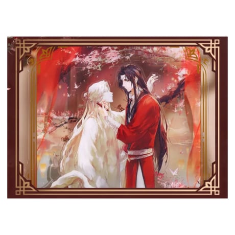 天官賜福（bili bili・BEMOE）★ アクリルスタンド（吹影镂尘）《吹影镂尘系列・双人立牌》