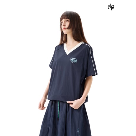 EHz・Z ★ 山语牧童 【 10 】 Vネック・トップス《山语牧童・白色V领上衣》【予約商品・ 発送日未定】