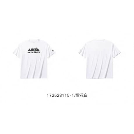 王一博・代言人（安踏） ★ Tシャツ（ANTA SKATE）※男女兼用《短袖针织衫》