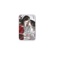 【 ◎ 】天官賜福（栗汀）★ 心在桃源 【 01 】 缶バッジ（四角）《心在桃源系列・方形徽章》