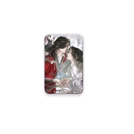 【 ◎ 】天官賜福（栗汀）★ 心在桃源 【 01 】 缶バッジ（四角）《心在桃源系列・方形徽章》