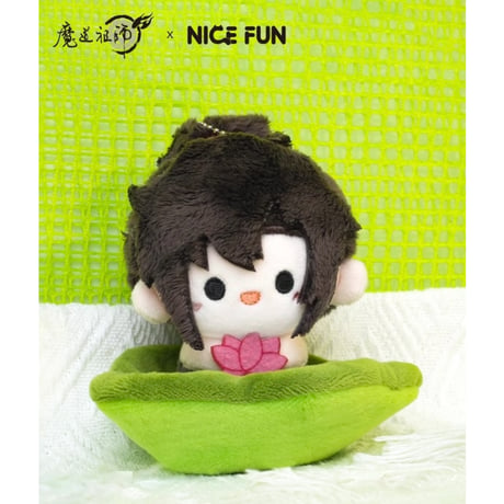 魔道祖師（NICE FUN） ★ ぬいぐるみ ストラップ（小荷花）《毛绒挂件（小荷花）》