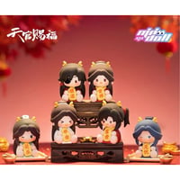 【 アウトレット品・他商品との同梱不可 】天官賜福（MiniDoll）★ PVC ソフビ・フィギュア（龙贺新禧）※ブラインド形式《龙贺新禧系列・抱福软胶摆件》