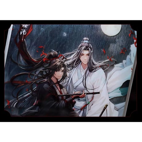 魔道祖師（南漫社）★ 五周年 【 04 】色紙（通常版）※アクリル＋特殊紙《五周年・色纸（通常版）》