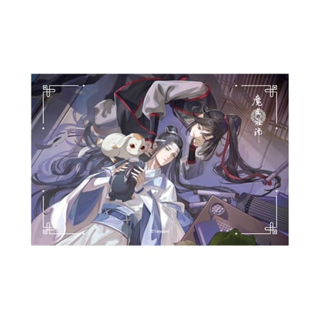 魔道祖師（腾讯）★ 闲庭嬉兔 【 02 】ブロック　※アクリル《闲庭嬉兔・亚克力砖》