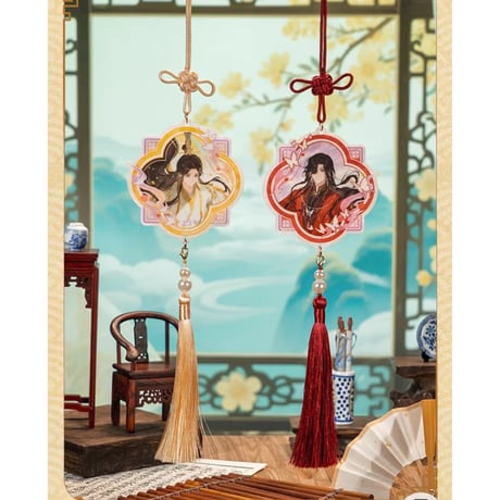【 ◎ 】天官賜福（森罗万象）★  动画五周年 尘寰渡 【 04 】 ストラップ　※アクリル　※ブラインド形式《动画五周年 尘寰渡系列・亚克力挂件 盲盒》【予約商品・4月〜5月以降の発送予定】