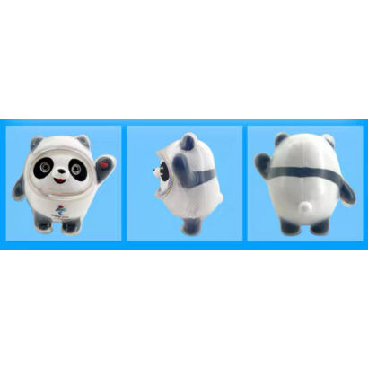 15 】ビンドゥンドゥン ☆ ぬいぐるみ（21cm）《冰墩墩・毛毯玩具