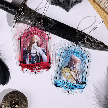 天官賜福（bili bili・BEMOE）★ ストラップ（辉光王座）※アクリル《辉光王座系列・透光卡挂件》