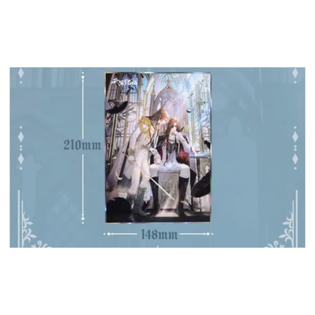 天官賜福（bili bili・BEMOE）★ 色紙（辉光王座）《辉光王座系列・色纸》