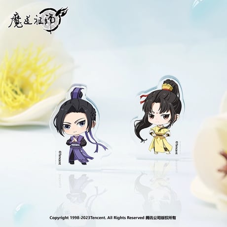 魔道祖師（南漫社）★ ミニ・アクリルスタンド③（无底座小粒牌）《迷你无底座小粒牌》
