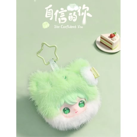 田栩宁・代言人（AYOR TOYS） ★ ぬいぐるみ・イヤホンポーチ（小小的你甜品）《ShyShy 兔闪闪毛・小小的你 甜品系列・毛绒耳机包盲盒》【予約商品・6月以降の発送予定】