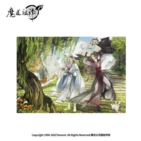 魔道祖師クリアポスター４種 第2期・販売分 】魔道祖師（kaze）☆ 花火天涯 シリーズ（ALL in