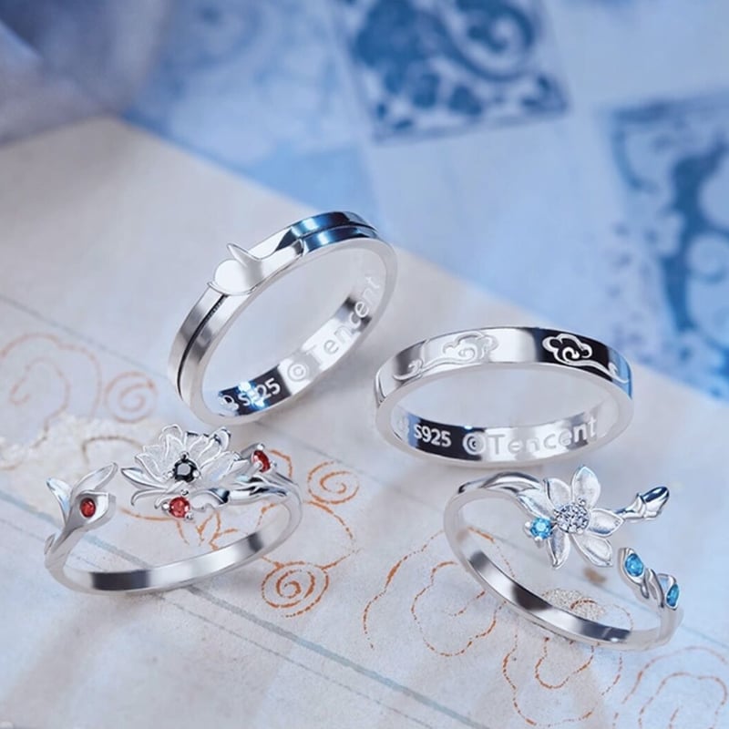 魔道祖師（幸运石）☆ 指輪①（魏无羡・蓝忘机）《戒指》 | 【 凛凛