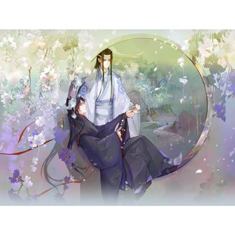 魔道祖師（幸运石）★ 変色・マグカップ（松萝共倚）《变色马克杯（松萝共倚）》