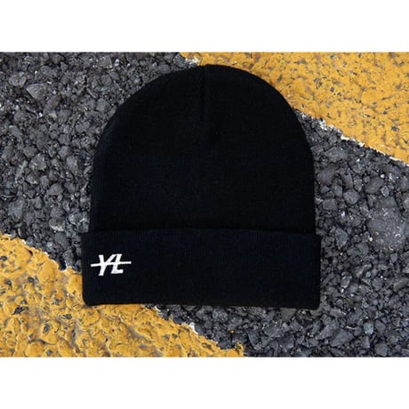 于斌・関連商品（Y . Lazy）★ ニット帽《LOGO毛线帽》
