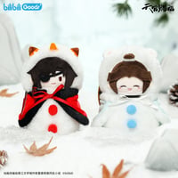 【 ◎ 】天官賜福（bilibili Goods）★  风雪归人 【 01 】 ぬいぐるみストラップ（雪だるま）《风雪归人系列・雪人毛绒挂件》