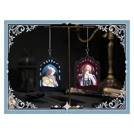 天官賜福（bili bili・BEMOE）★ ストラップ（辉光王座）※アクリル《辉光王座系列・透光卡挂件》