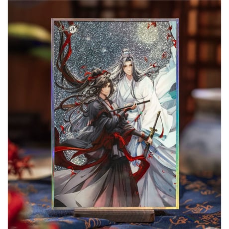 魔道祖師（苍妹儿）★ 月诉前尘 【 01 】 色紙　※アクリル《月诉前尘系列・亚克力双闪色纸》