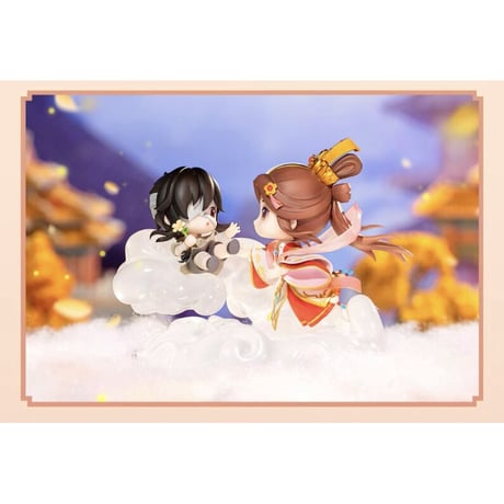 天官賜福（擎苍） ★ フィギュア・セット⑦（謝怜・红红儿）・神武惊鸿《神武惊鸿・手办（謝怜・红红儿）》
