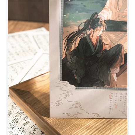 【 第3期・販売分 】魔道祖師（觅星社）★ 繁灯如梦 【 03 】 色紙　※紙製《繁灯如梦 系列・签名板》