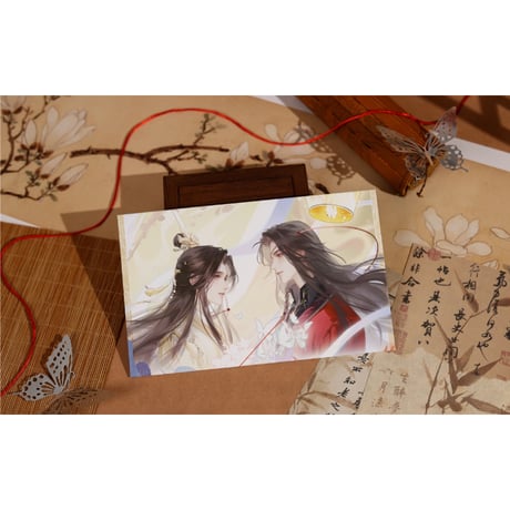 【 第2期・販売分 】天官賜福（bilibili Goods）★  凝眸绘梦 【 03 】 縁なし色紙《凝眸绘梦系列・无边色纸》