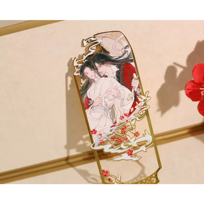 天官賜福　韓国　特装版　特典　色紙　金属しおり 天官赐福（觅星社）☆ 云染赤霞 【 06 】 金属しおり《云染赤霞