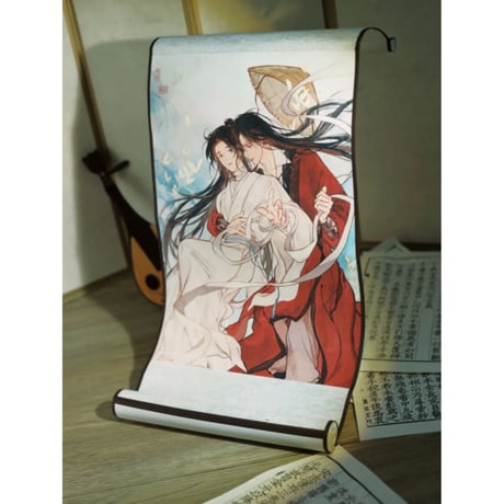 天官赐福（觅星社）★ 云染赤霞 【 07 】タペストリー《云染赤霞・挂画》