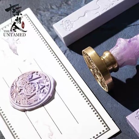 【 アウトレット品・他商品との同梱不可 】陳情令 ★ シーリング・セット（BOX）《香氛蜡烛与火漆礼盒》
