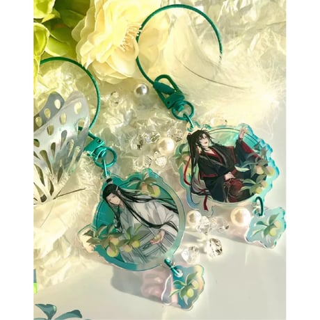 魔道祖師（腾讯）★ 夏日青梅【 04 】ストラップ（2種セット）　※アクリル《夏日青梅・挂机组合（全2款）》