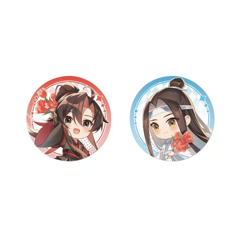 【日本未発売】魔道祖師 陳情令 中秋 花好月圓 缶バッジ 温寧 ☆日本未発売☆ 魔道祖師 陳情令 中秋 花好月圓 アクリル