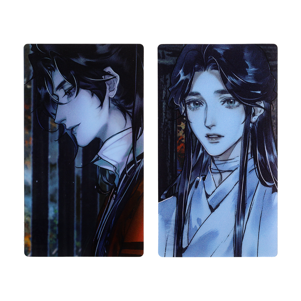 天官賜福（bili bili）☆ 3D カード③（花城 & 谢怜）2種セット