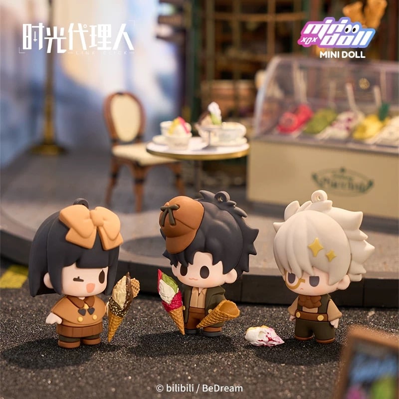 時光代理人（MiniDoll）☆ キーホルダー（英都学院）※ソフビ《英都学院