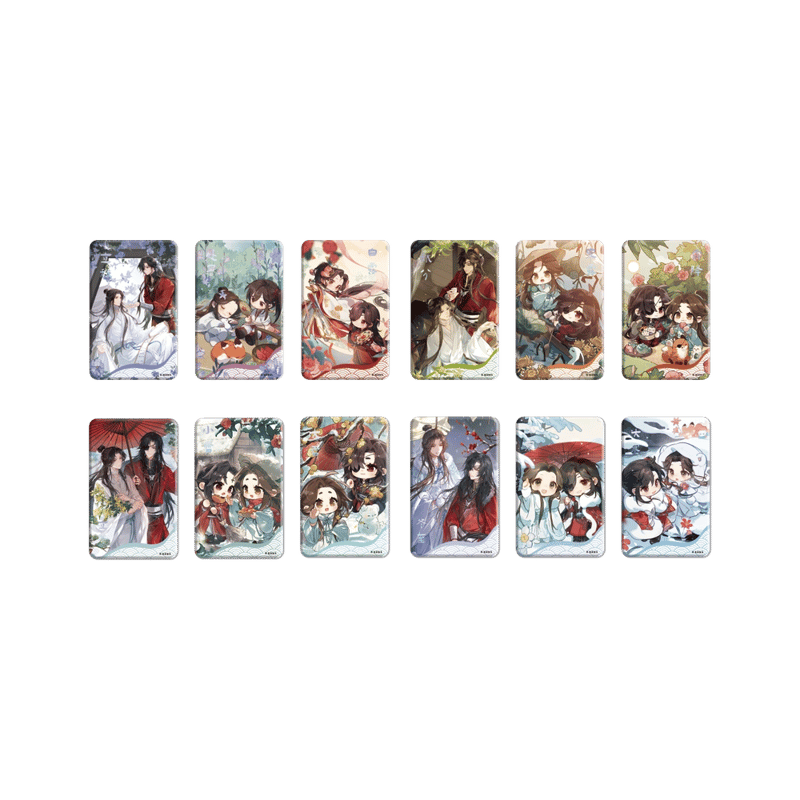 ◎ 】天官賜福（包包的谷）☆ 节气之秋・冬 【 02 】 缶バッジ（長方形