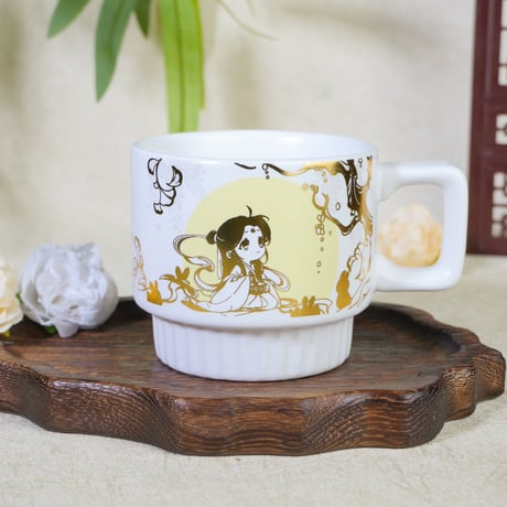 天官赐福（幸运石）★  マグカップ（夜阑花影・叠叠杯）《夜阑花影・叠叠杯》