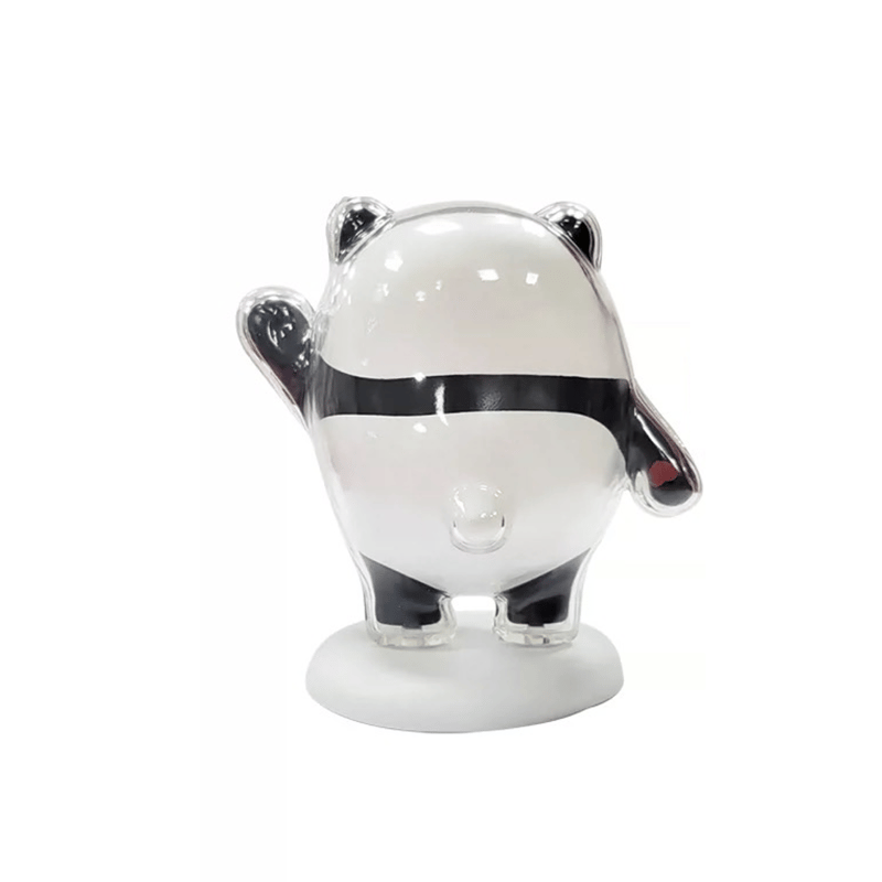 11 】ビンドゥンドゥン ☆ フィギュア（8cm ）※台座（白）《冰墩墩・手