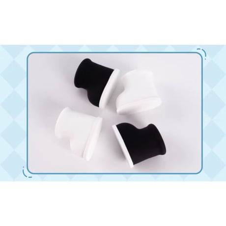 【 公式アイテムではございません 】（kaze）★ ぬいぐるみ用の靴【 10cm ぬい用 】《娃用胶鞋》