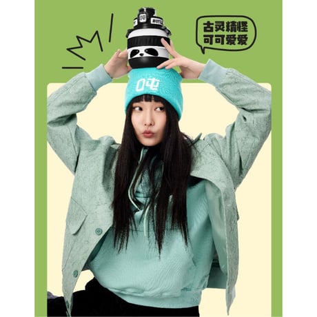 王一博・代言人（BOTTELED JOY） ★ ステンレスボトル（熊猫 吨吨）500ml 《熊猫 吨吨》