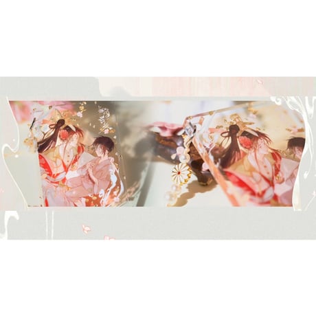 天官賜福（觅星社）★ 剑逢落花 【 02 】 ストラップ　※アクリル《剑逢落花系列・挂件》【予約商品・メーカー発送目安：ご注文日より30日以内】