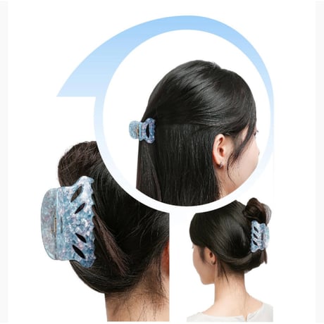 ◎ HZ BAO BAO ★ 珊海 【 02 】 ヘアクリップ《珊海系列・抓夹》【予約商品・3月以降の発送予定】