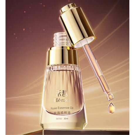【 禾哲の商品以外との同梱発送不可 】禾哲 ★ 【 27 】ローズエッセンス配合フェイスオイル（30ml）《Heezel・玫瑰精粹油（30ml）》
