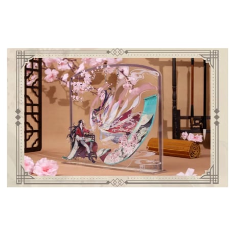 天官賜福（bili bili・BEMOE）★ 画中人 【 01 】 アクリルスタンド（吊り下げ式）《画中人系列・悬挂式立牌》