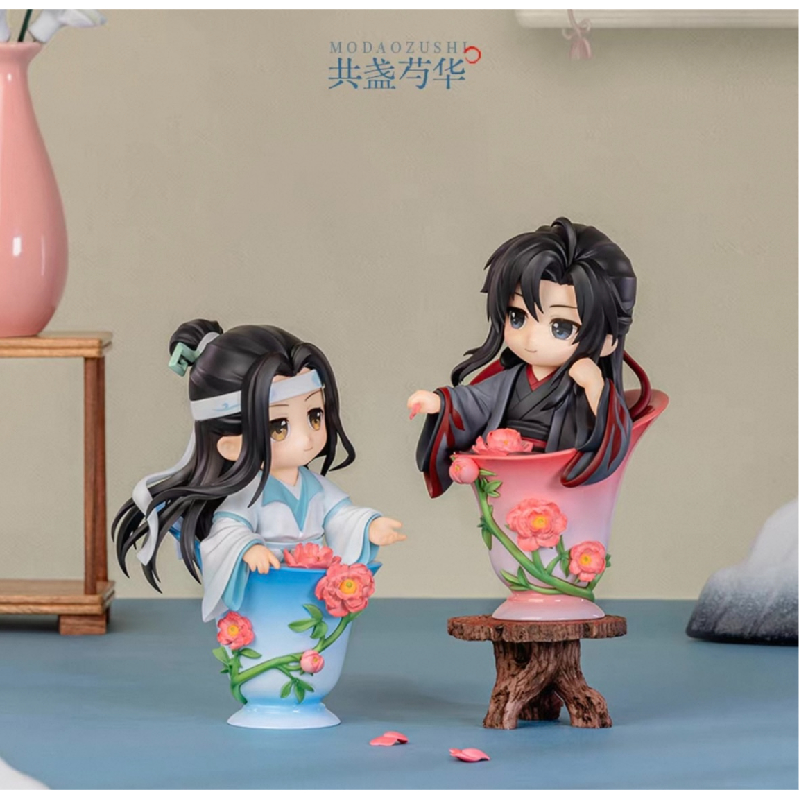 他商品との同梱発送不可 】魔道祖師（鹿鸣）☆ フィギュア（瓷韵花语