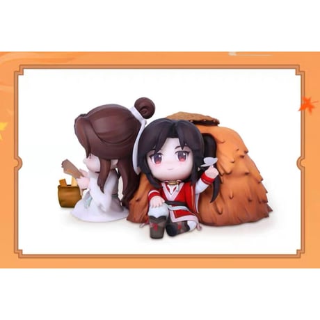 天官賜福（擎苍） ★ フィギュア（谢怜&三郎）暮枫山行《暮枫山行・手办（谢怜&三郎）》