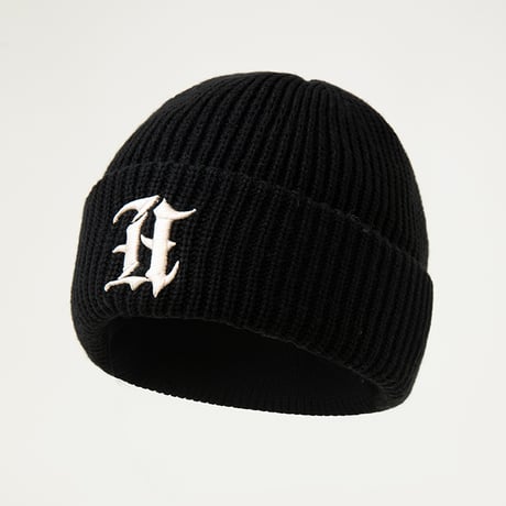 【 アウトレット品・他商品との同梱不可 】EHz・Z ★ 冬火派对 【 04 】 ニット帽（LOGO）《冬火派对・LOGO帽子》