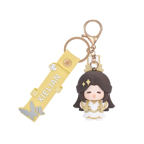 【 第2期・販売分 】天官賜福（MiniDoll）★ ソフビ・キーホルダー（清涟莲莲・指尖挂件）《清涟莲莲系列・指尖玩偶挂件》【予約商品・10月以降の発送予定】