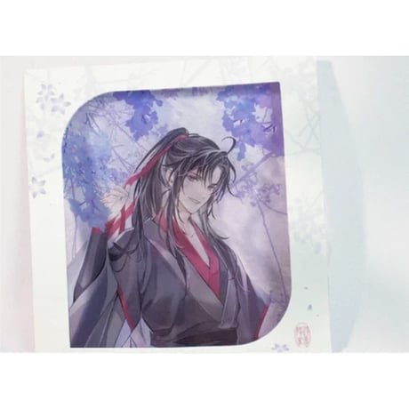 魔道祖師（觅星社）★ 陵游花梦 【 05 】 フォトカード（2種セット）　※紙・PET《陵游花梦系列・纸夹相卡套组》