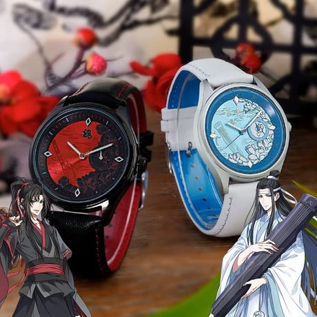 魔道祖師 時計 魔道祖師 時計 曲盡蓮華（魏無羨）/雲深隱命（藍忘機） 幸運石