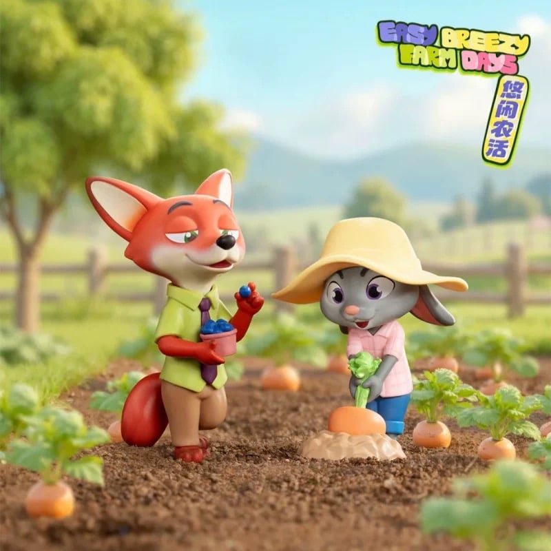 ズートピア2・疯廷动物城（52TOYS）☆ フィギュア（最佳拍档）《手办